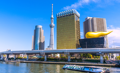 隅田川の名橋と東京スカイツリー